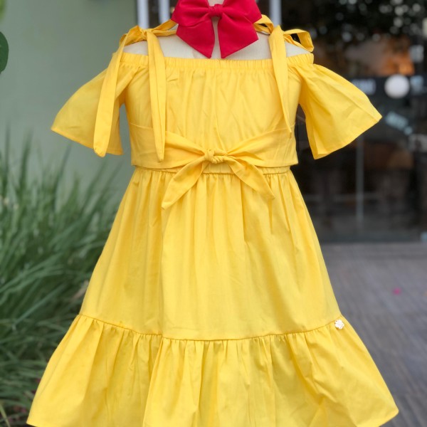 Vestido Isis amarelo